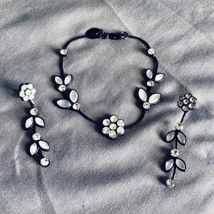 Icing Formal Bracelet and Earring Set